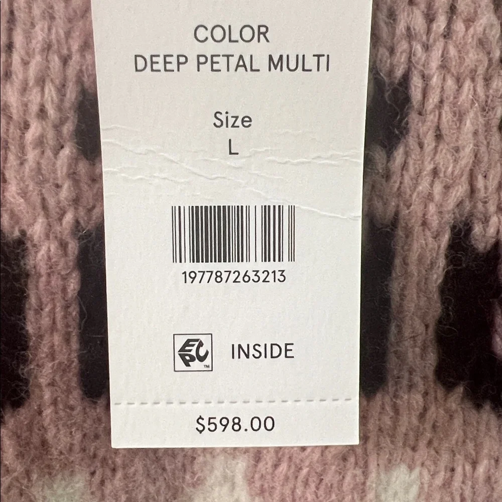 New Veronica Beard Anne Fairisle Pullover Sweater - Picture 7 of 9